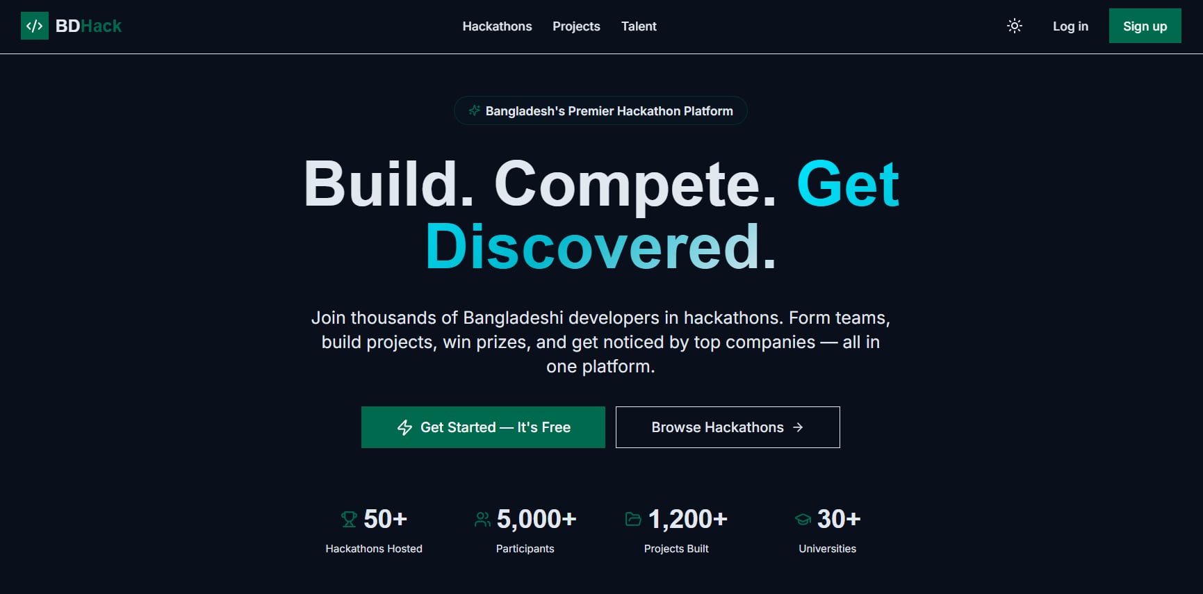 HackMatch Platform
